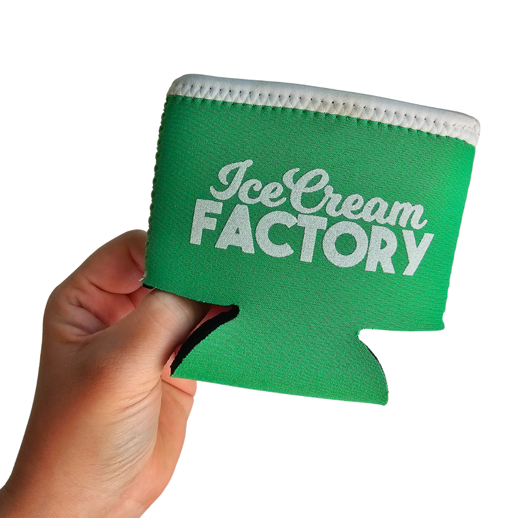 Ice Cream Factory Pint Coozie - Kelly Green