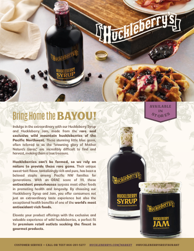 Huckleberry Syrup