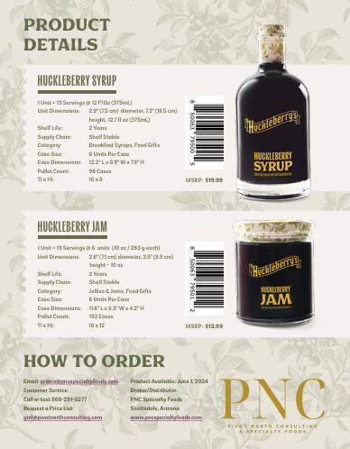 Huckleberry Syrup