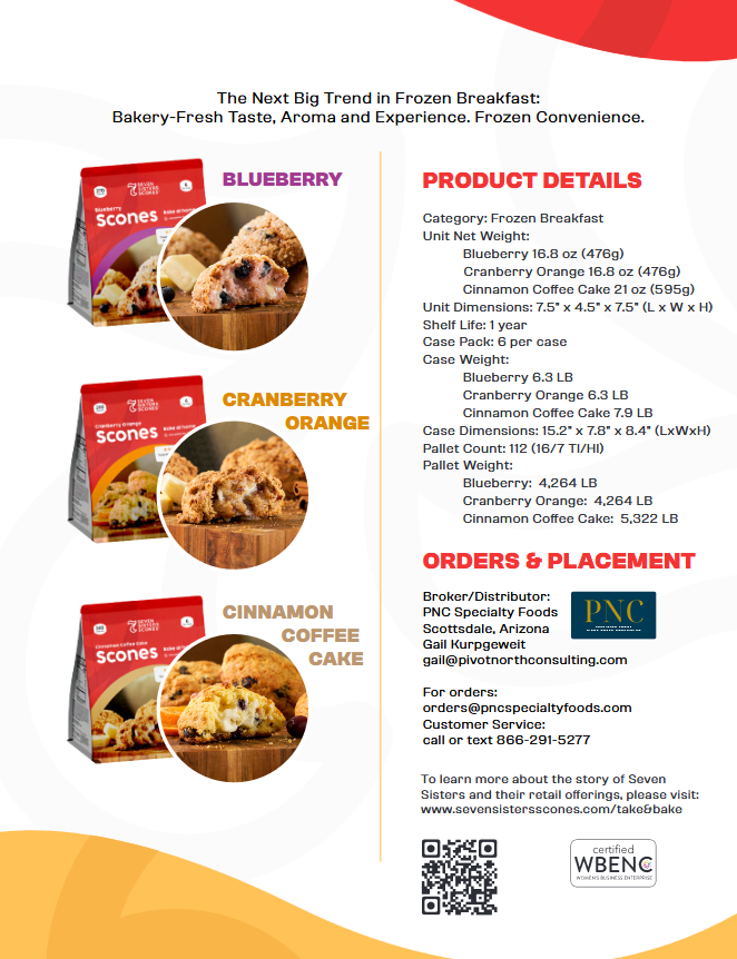 Seven Sisters Scones Assorted 3-Pack Bundle