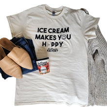 Load image into Gallery viewer, Ice Cream Makes You Happy Tee
