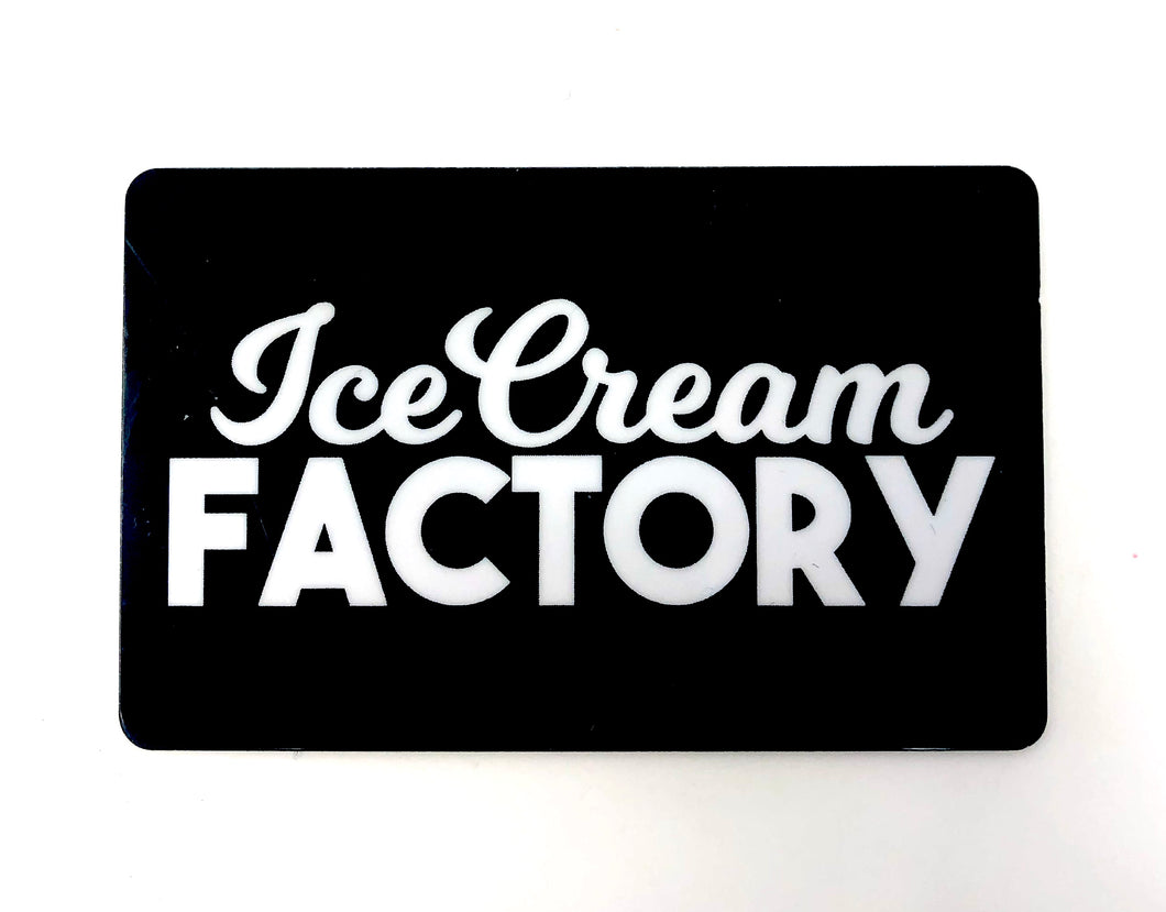 Ice Cream Factory Gift Card